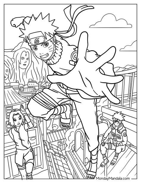 Naruto Coloring Pages (Free PDF Printables)